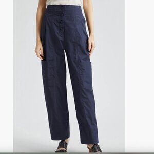 Ulla Johnson Laurel Cargo Pants - Size 4 Midnight Blue
